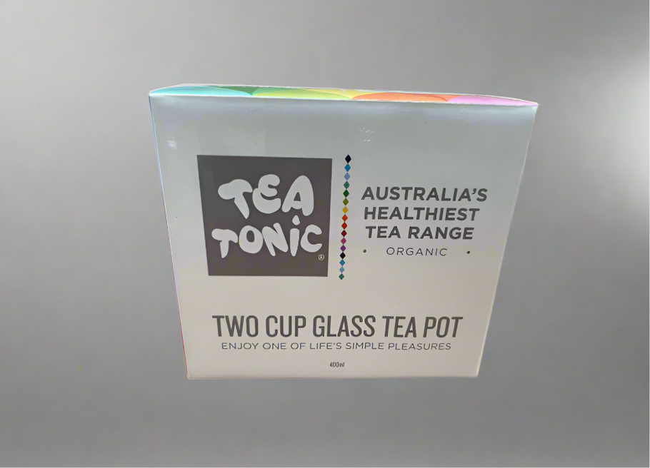 Tea Tonic Square Tea Pot 400mL - 2 Cups